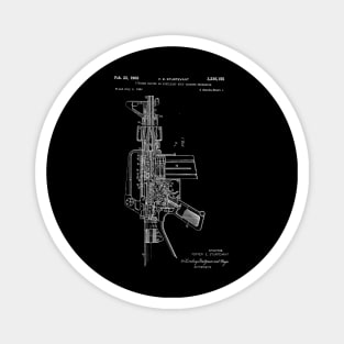 M16 Patent (white) Magnet